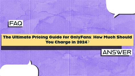 kosten onlyfans|OnlyFans Prices: How Much Should You Charge